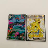 Carte pokemon ( Gloom, Tyranitar EX)