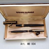 Set penna sfera e stilografica originale Waterman
