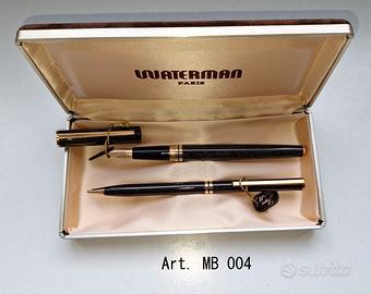 Set penna sfera e stilografica originale Waterman