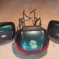 kit borse laterali e bauletto  