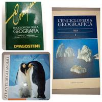 Lotto 3 Libri Geografia i Pinguini e gli Animali