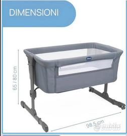 Nex to me Chicco box e triciclo