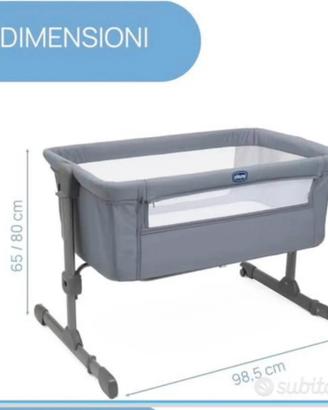 Nex to me Chicco box e triciclo