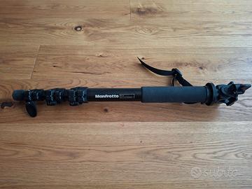 Monopiede Manfrotto 680B con testa