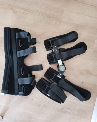 Tutore per ginocchio regolabile