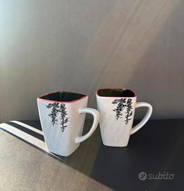 Tazze set da 2 giapponesi Akakuro