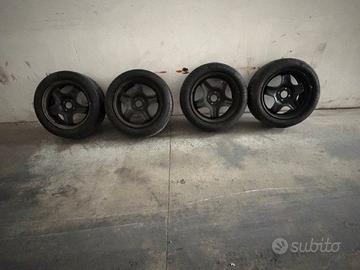 Cerchi in ferro+ Gomme Renault Nissan Dacia 16"