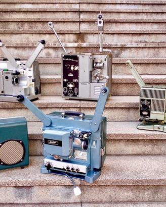 Proiettori 16mm Bauer Eiki Siemens Foton valvolari