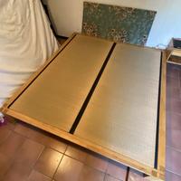 Letto con 2 tatami e tavolo stile giapponese - rsg