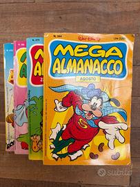 MEGA ALMANACCO TOPOLINO n. 344-375-388-418