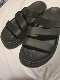 CROCS GETAWAY sandali donna neri n.37