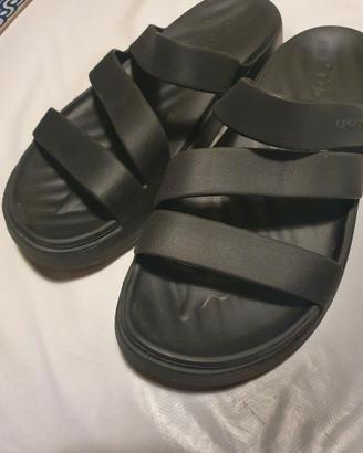 CROCS GETAWAY sandali donna neri n.37