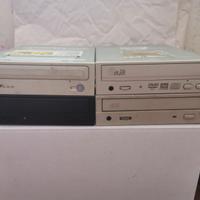 Lotto 4 lettori CD, DVD, masterizzatori