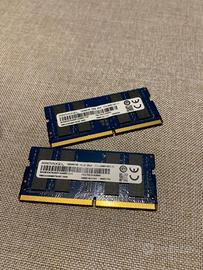 2x RAM Ramaxel 16GB DDR4 2666MHz SODIMM per Laptop
