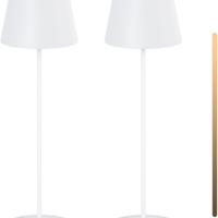 MALUX 2 pezzo Lampada da tavolo a LED senza fili