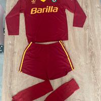 Divisa Adidas As Roma stagione 91/92 bambino XXS