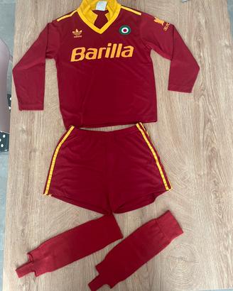 Divisa Adidas As Roma stagione 91/92 bambino XXS
