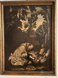 Quadro olio antico 700