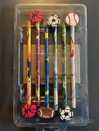 Set di matite con gomme