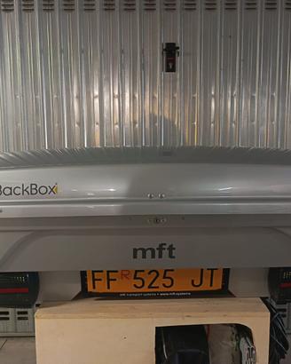 BackBox MFT BOX AUTO VACANZE Back Box Thule gancio
