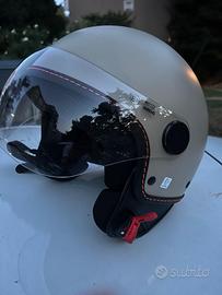 Casco VESPA Visor 4.0 Beige