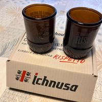 BICCHIERI BIRRA ICHNUSA COFANETTO COLLEZIONE 2025
