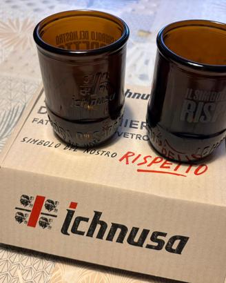 BICCHIERI BIRRA ICHNUSA COFANETTO COLLEZIONE 2025