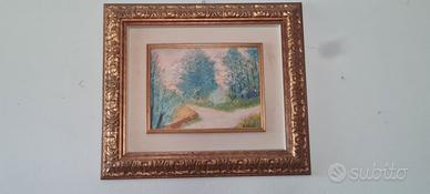 Quadro con splr dida cornice