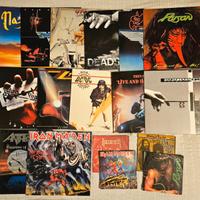 Lotto stock vinili LP metal hard rock  maiden acdc
