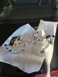 Pedane arretrate spider evo sbk ducati v4