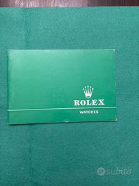 Catalogo Rolex del 1969. Composto da 32 pagine
