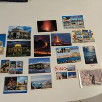 Cartoline collezione Sicilia - Etna,Palermo,ecc..