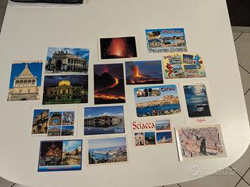 Cartoline collezione Sicilia - Etna,Palermo,ecc..