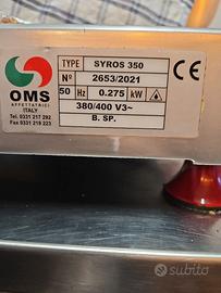 AFFETTATRICE OMS, SYROS 350