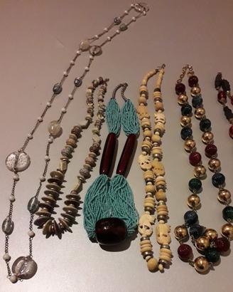 Collane bigiotteria vintage