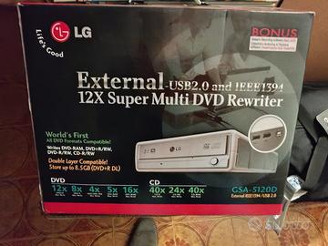 Lettore-Masterizzatore esterno LG