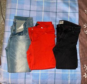 Pantaloni denim donna