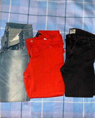 Pantaloni denim donna