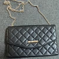 Pochette Love Moschino nera