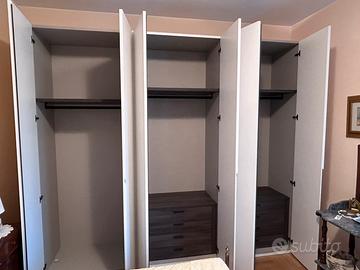 Armadio 6 ante pari al nuovo