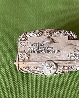 Spilla “Coppa Gino Chiostri” 1927 S.S. Libertas