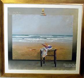 Agostino Cancogni olio su tela SUPER PREZZO Biggi