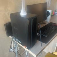 Computer Gaming + Console Xbox SerieS + Monitor