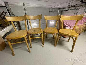 Set 4 sedie antiche
