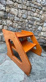 Scaletta in legno 2 gradini