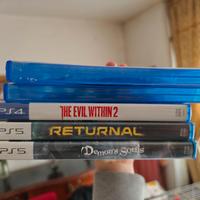 Lotto giochi ps5 e ps4