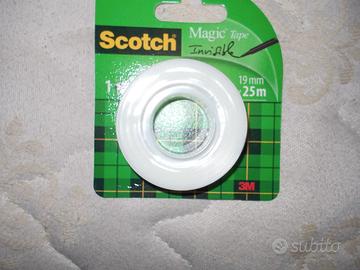 Scotch magic tape invisibile da 19 mm x 25 m