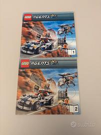 lego agents 8634 istruzioni originali