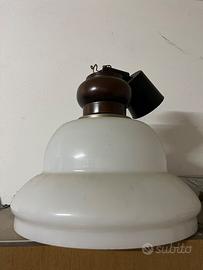 Lampadario vintage a campana