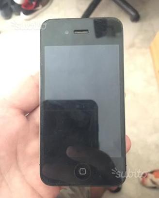 Apple iPhone 4 16gb Carbon look Black